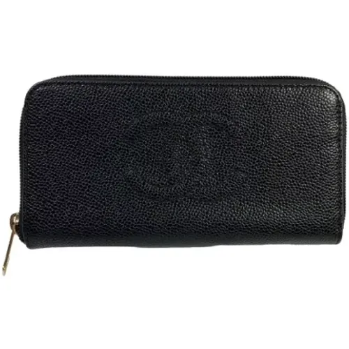 Pre-owned Leather wallets , female, Sizes: ONE SIZE - Chanel Vintage - Modalova