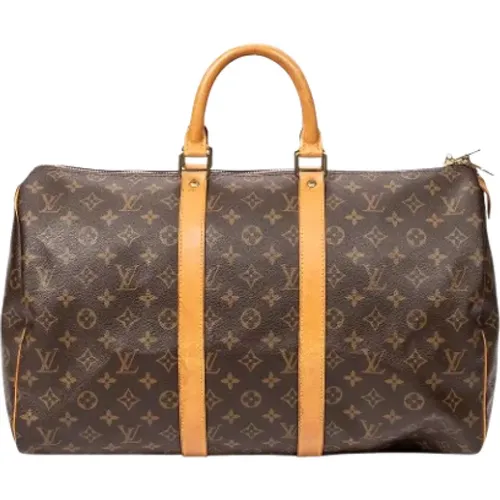 Pre-owned Canvas travel-bags , female, Sizes: ONE SIZE - Louis Vuitton Vintage - Modalova