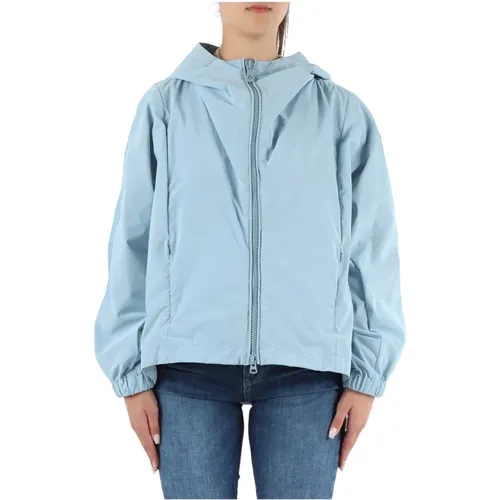 Hooded Jacket with Zipper Closure , female, Sizes: L, M, S, XS - Peuterey - Modalova