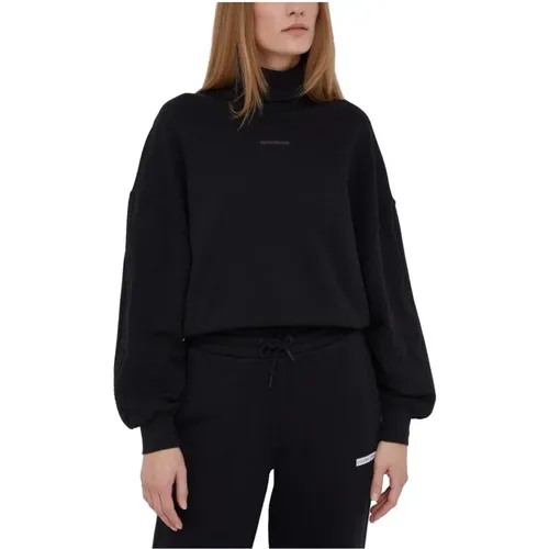 Cozy Logo Sweatshirt , female, Sizes: XS, S, M - Calvin Klein - Modalova