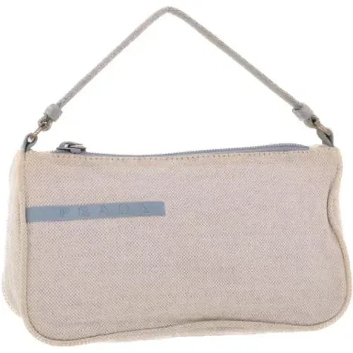 Pre-owned Canvas pouches , female, Sizes: ONE SIZE - Prada Vintage - Modalova