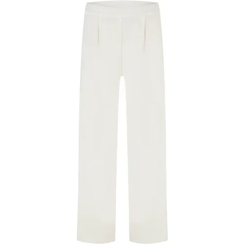 Stilvolle Cropped Hose , Damen, Größe: L - CAMBIO - Modalova