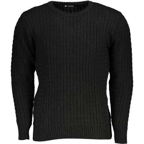 Twisted Crew Neck Pullover , Herren, Größe: L - U.S. Polo Assn. - Modalova