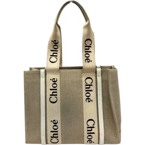 Pre-owned Fabric totes , female, Sizes: ONE SIZE - Chloé Pre-owned - Modalova