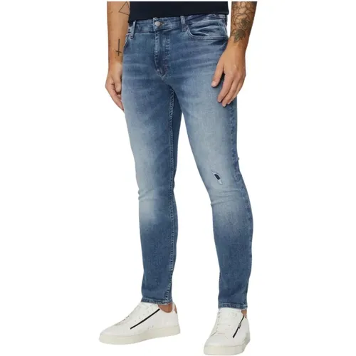 Klassische Denim Jeans , Herren, Größe: W30 L34 - Hugo Boss - Modalova