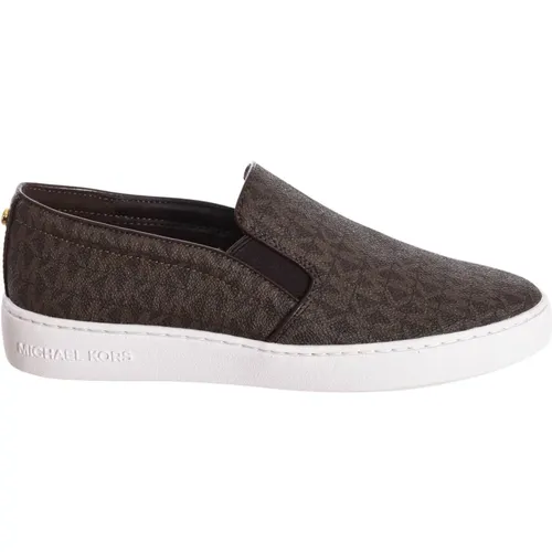 Slip-On Moccasin Style Sneaker , female, Sizes: 3 1/2 UK, 4 UK, 3 UK, 5 UK, 5 1/2 UK - Michael Kors - Modalova