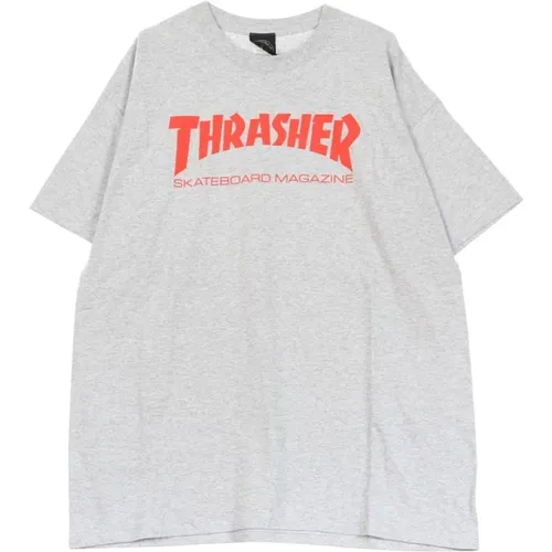 Skatemag-T-Shirt , Herren, Größe: S - Thrasher - Modalova
