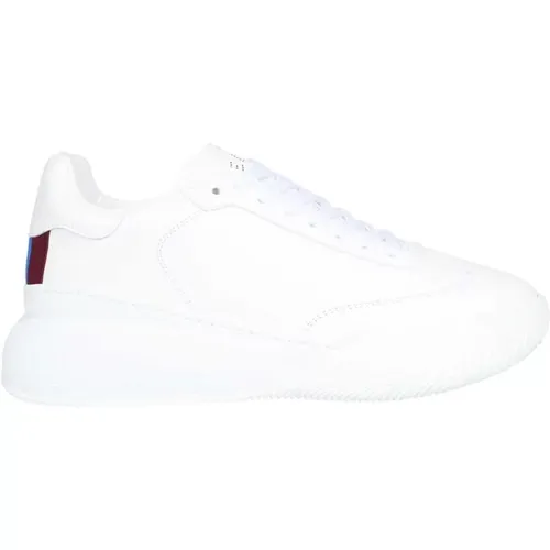 Leather Sneakers with Perforated Logo , female, Sizes: 3 UK - Stella Mccartney - Modalova