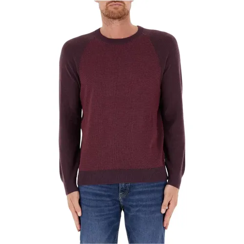 Klassischer Pullover , Herren, Größe: XL - Hugo Boss - Modalova