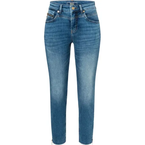 Rich Slim Helle Denim Jeans , Damen, Größe: XL - MAC - Modalova