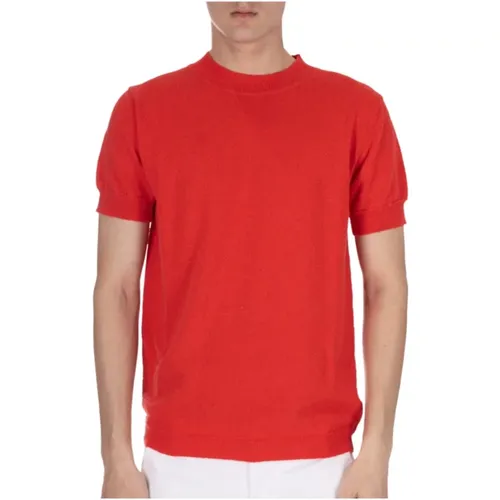 Baumwollmischung T-shirt Rasato Over Fit , Herren, Größe: XL - Daniele Fiesoli - Modalova