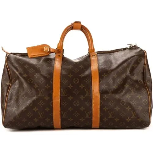 Pre-owned Coated canvas handbags , female, Sizes: ONE SIZE - Louis Vuitton Vintage - Modalova