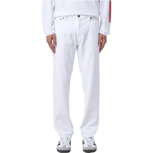 Brighton Straight Trousers , male, Sizes: W29, W30, W32, W31, W34, W33, W36 - Dondup - Modalova