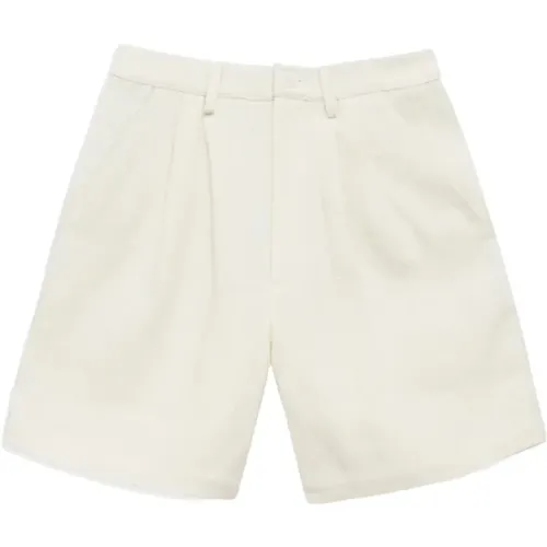 Weiße Leinen Sommer Shorts , Damen, Größe: XS - Anine Bing - Modalova
