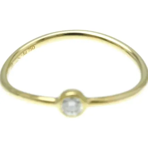 Pre-owned Gold rings , female, Sizes: ONE SIZE - Tiffany & Co. Pre-owned - Modalova