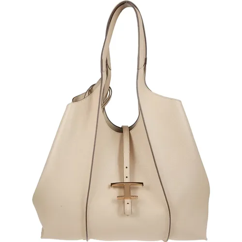 Medium TSB Shopping BAG , female, Sizes: ONE SIZE - TOD'S - Modalova