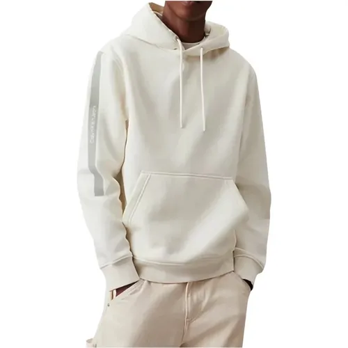 Logo Tape Hoodie , Herren, Größe: XL - Calvin Klein - Modalova