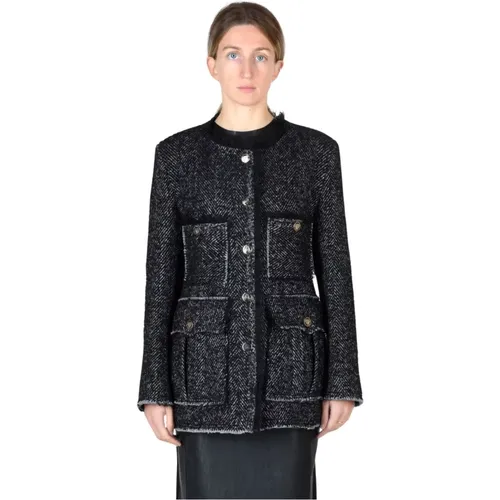 Elegant Wool Blend Blazer , female, Sizes: S, L - Seafarer - Modalova