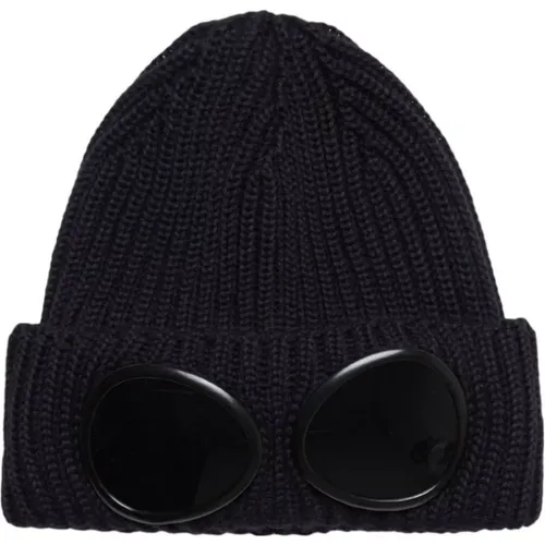 Goggle Beanie , male, Sizes: ONE SIZE - C.P. Company - Modalova