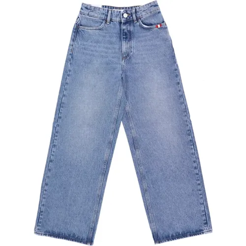 Gerades Jeans , Damen, Größe: W27 - Amish - Modalova