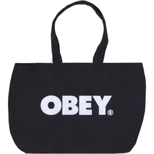 Tote Bags , Damen, Größe: ONE Size - Obey - Modalova