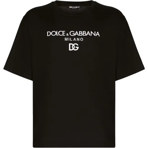T-shirts and Polos by , male, Sizes: 2XL, XL, L, M - Dolce & Gabbana - Modalova