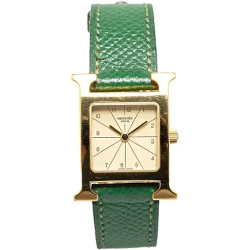 Pre-owned Metal watches , female, Sizes: ONE SIZE - Hermès Vintage - Modalova