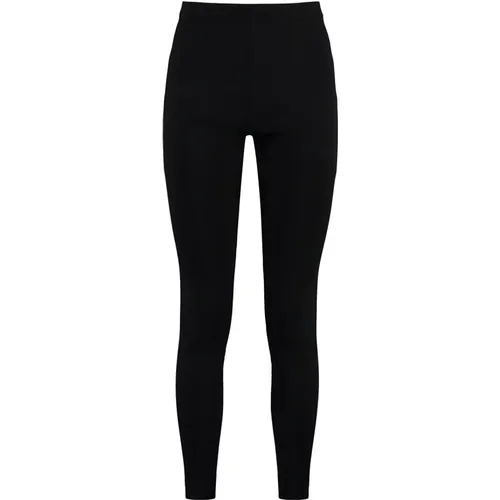 Ribbed High-Waist Leggings , Damen, Größe: L - Yves Salomon - Modalova