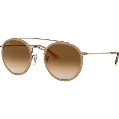 Round Double Bridge Sunglasses , unisex, Sizes: 51 MM - Ray-Ban - Modalova