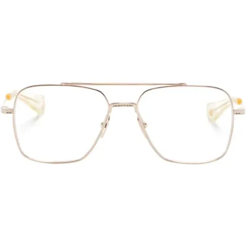 Stilvolle Optische Brille,Silberne Optische Brille Stilvoll Alltagsgebrauch,Goldene Optische Brille für den täglichen Gebrauch - Dita - Modalova