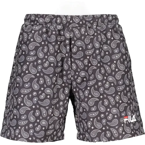 Mens Swim Boxer Seoul AOP , male, Sizes: M, L, XL, S, 2XL - Fila - Modalova