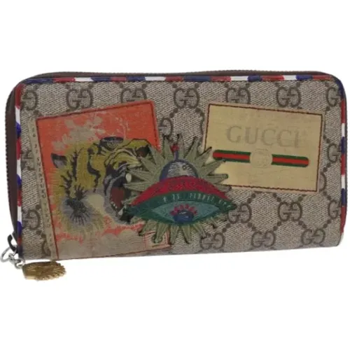 Pre-owned Leather wallets , female, Sizes: ONE SIZE - Gucci Vintage - Modalova