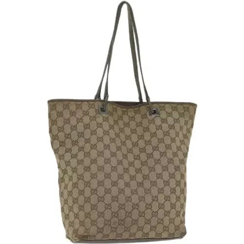 Pre-owned Canvas gucci-bags , female, Sizes: ONE SIZE - Gucci Vintage - Modalova