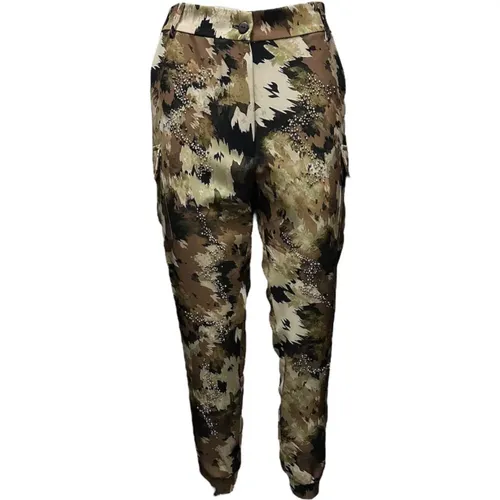 Military Pants - Autumn Winter 2023/2024 , female, Sizes: M, XS - Giulia N Couture - Modalova