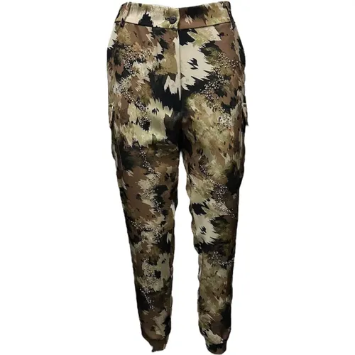 Military Pants - Autumn Winter 2023/2024 , female, Sizes: XS - Giulia N Couture - Modalova