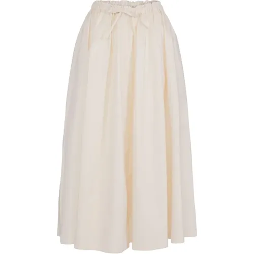 Breathable Cotton Midi Skirt , female, Sizes: M - One & Other - Modalova