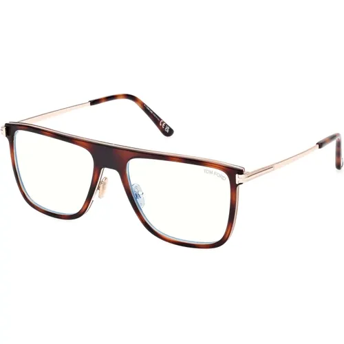Fashion Eyeglasses Ft5944-B in Color 56 , male, Sizes: 55 MM - Tom Ford - Modalova