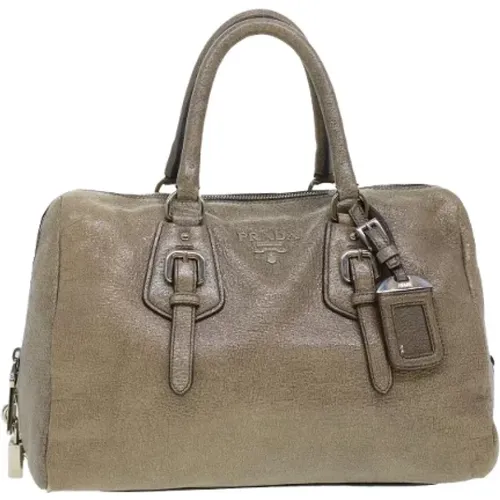 Pre-owned Leather prada-bags , female, Sizes: ONE SIZE - Prada Vintage - Modalova