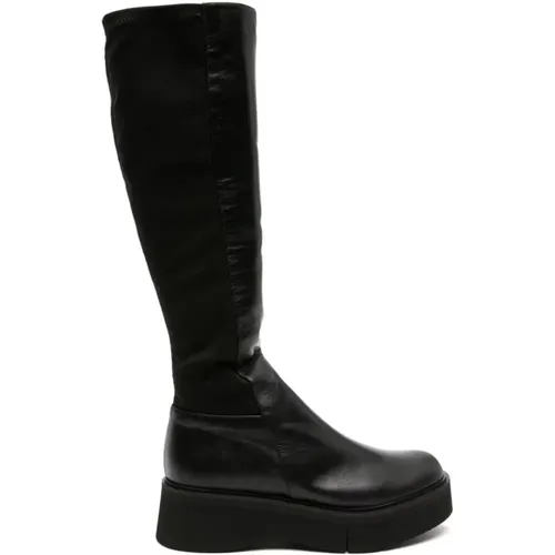 Milena Platform Boots , female, Sizes: 5 UK, 8 UK, 7 UK - Paloma Barceló - Modalova