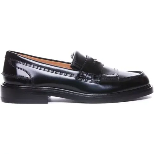 Leather Loafers Elegant Slip-On Shoes , female, Sizes: 7 UK - TOD'S - Modalova