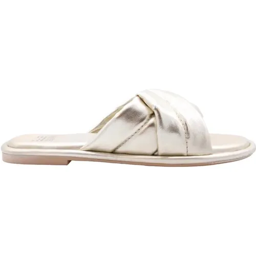 Chic Summer Sliders , female, Sizes: 6 UK, 7 UK, 4 UK, 5 UK - Bronx - Modalova