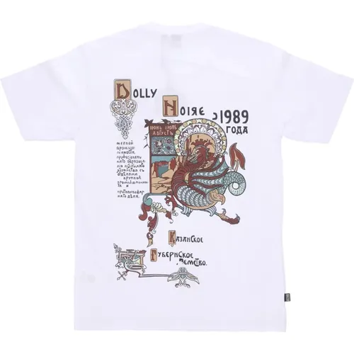 Ancient Dragon Tee - Herren T-Shirt , Herren, Größe: L - Dolly Noire - Modalova