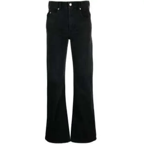 High-Rise Flared Jeans with Faded Effect , female, Sizes: 2XS - Isabel Marant Étoile - Modalova