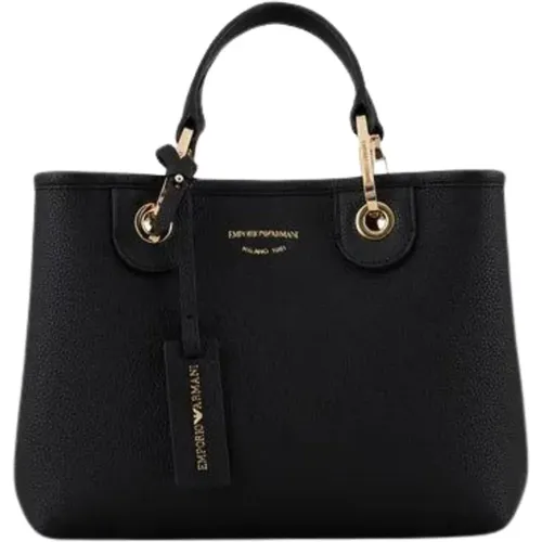 Small MyEA Shopper Bag , female, Sizes: ONE SIZE - Emporio Armani - Modalova
