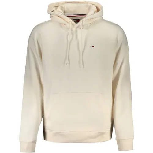 Stylischer Baumwollhoodie mit Applikationsdetail , Herren, Größe: L - Tommy Hilfiger - Modalova