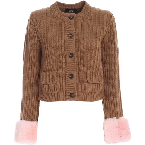 Cardigan , female, Sizes: M - Blumarine - Modalova