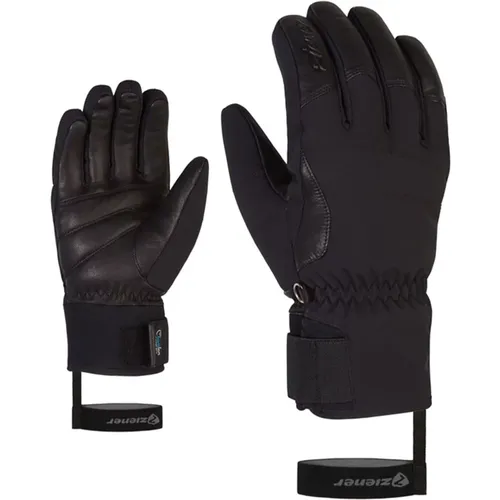 Schwarze Kale AS Handschuhe , Damen, Größe: 7 1/2 IN - Ziener - Modalova