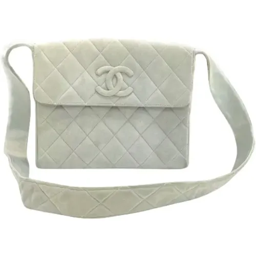 Pre-owned Suede chanel-bags , female, Sizes: ONE SIZE - Chanel Vintage - Modalova