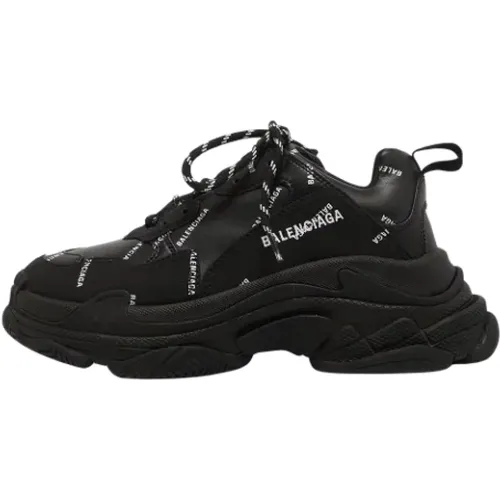 Pre-owned Fabric sneakers , female, Sizes: 6 UK - Balenciaga Vintage - Modalova