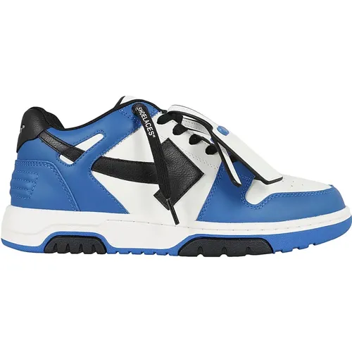 Blue Sneakers Ss24 , male, Sizes: 6 UK, 5 UK - Off White - Modalova